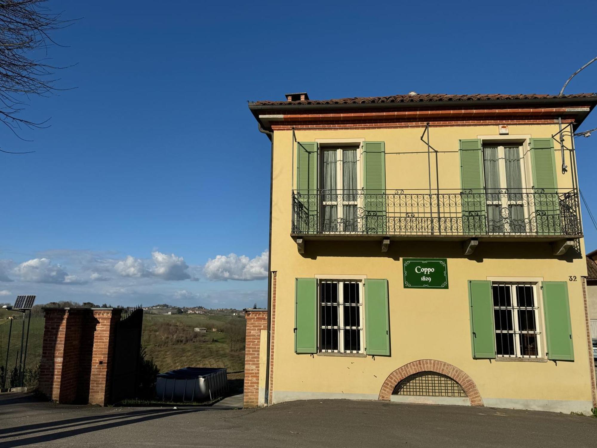 Coppo 1829 Villa Portacomaro Eksteriør bilde